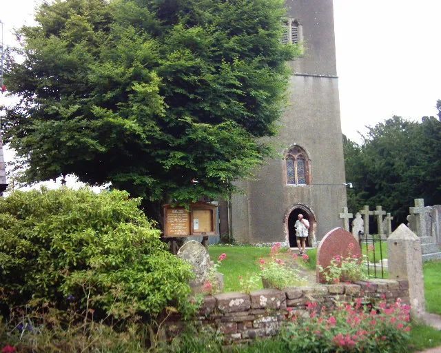 Bow (Anglican) Church and churchyard. Bow parish church is at Nymet Tracey, south of the village.