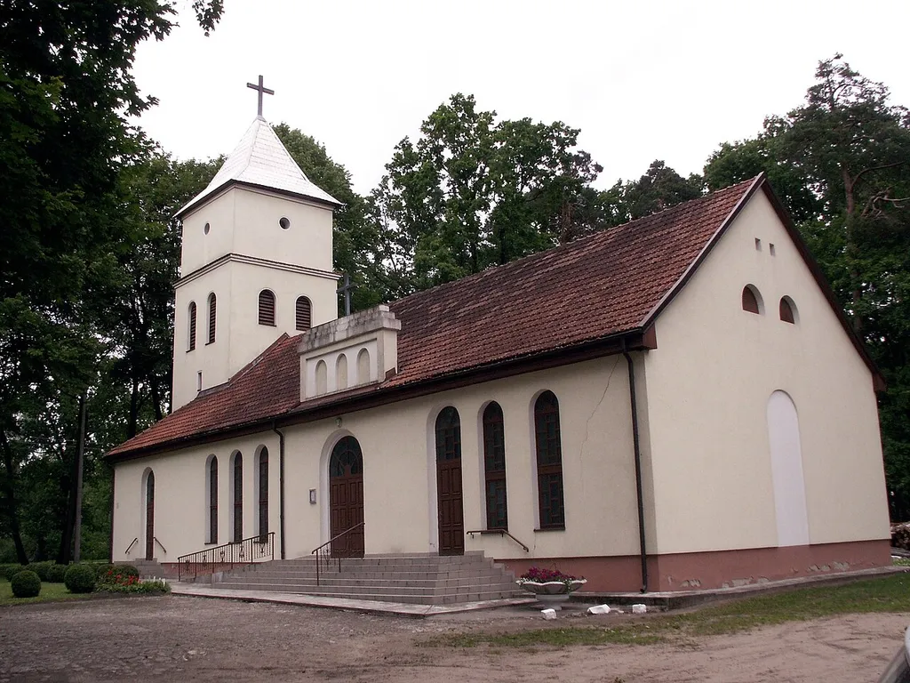 Lutheran churche in Pagėgiai, Pagėgiai district, Lithuania