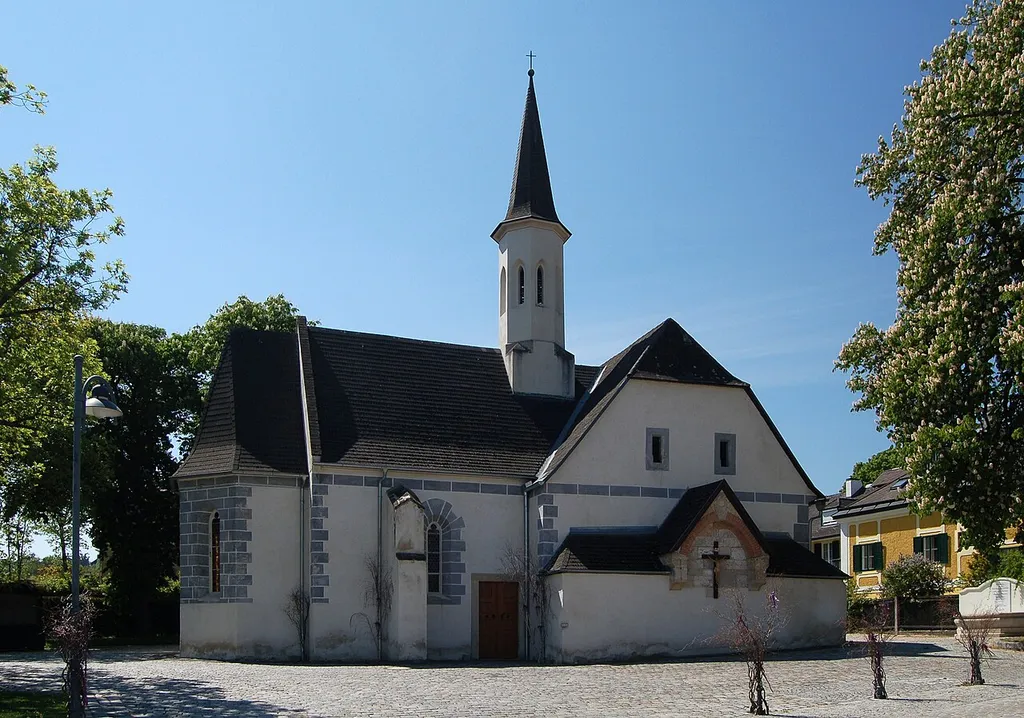 Bürgerspitalskirche (old hospital church) in Enzesfeld, Lower Austria.