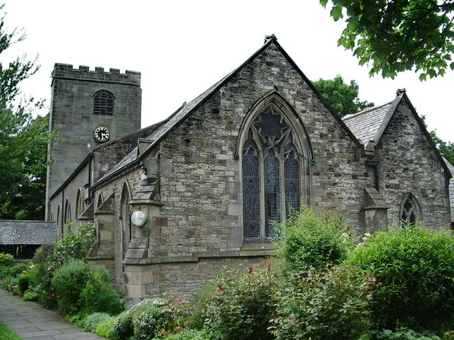 Holy Trinity parish church, Bolton-le-Sands, Lancashire, seen from the southeast