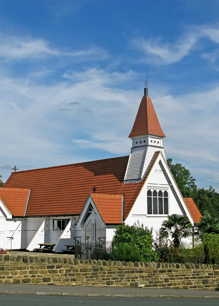 Church built entirely of wood and shipped to Yorkshire from its original home in Essex.