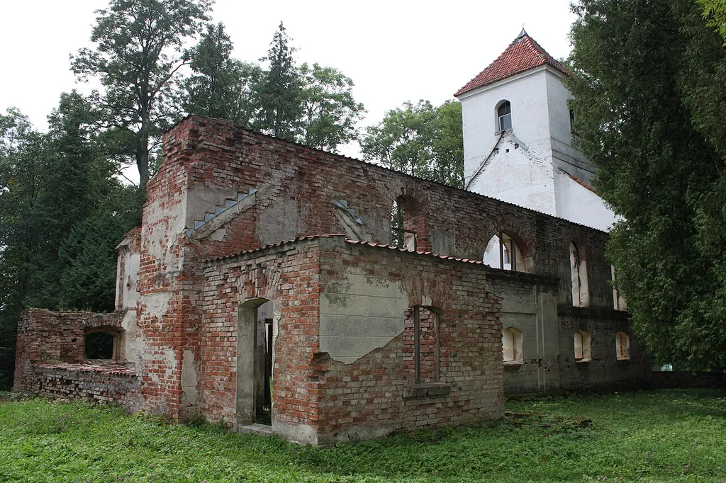 Evangelical church in Kobułty.