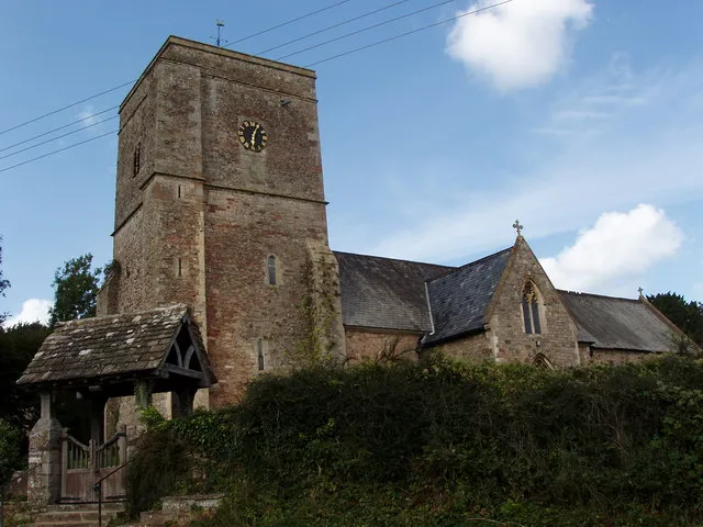 Parish church of SS Mary and Peter, Tidenham, Gloucestershire, seen from the south