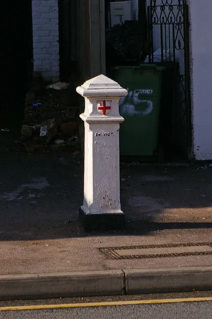 Coal Tax Post no 193. Coal Tax Posts were markers defining the area within which the Corporation of London could charge duty on coal and wine entering the area. This area had been expanded in 1851 and further expanded in 1861, and it is from the latter time that most of the existing posts date. See http://www.rhaworth.myby.co.uk/coalwine/postlist.htm for full list. This one is in High Street in Green Street Green. See 1162618 and 1162619 for context. Grade II listed - for listing particulars see http://www.heritagegateway.org.uk/Gateway/Results_Single.aspx?uid=358620&amp;resourceID=5.