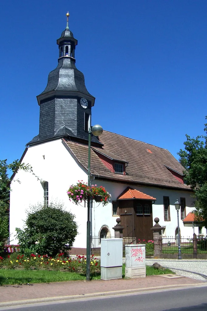 The church in Cabarz village.