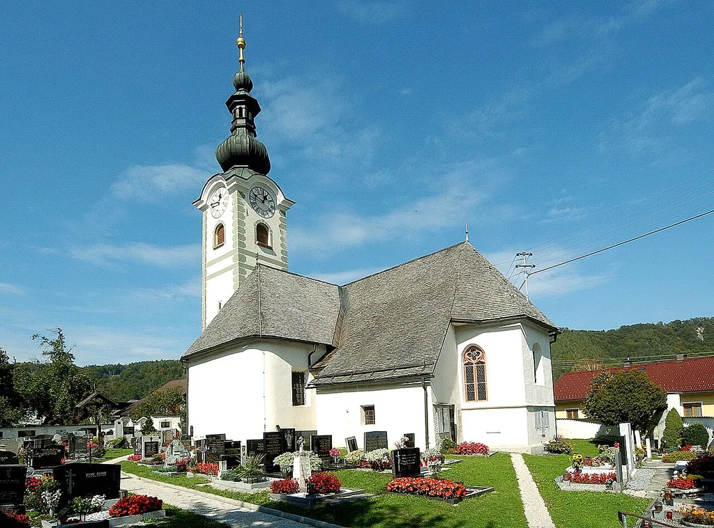 Parish church Saint Valentin in Glainach, municipality Ferlach, district Klagenfurt Land, Carinthia, Austria, EU