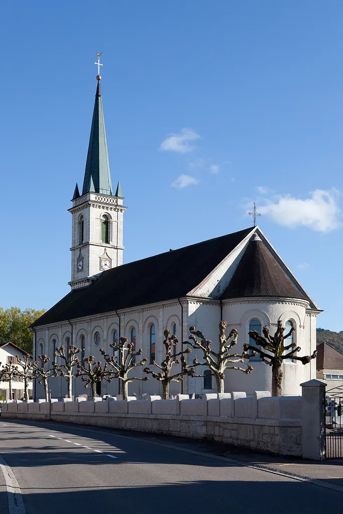 Kirche Notre-Dame-de-l'Assomption in Courgenay (JU)