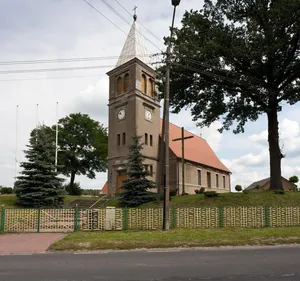 Saint John the Baptist church in Muszkowo