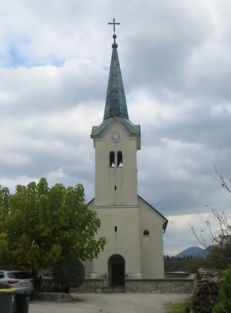 Archangel Michael Church in Dol, Municipality of Medvode, Slovenia