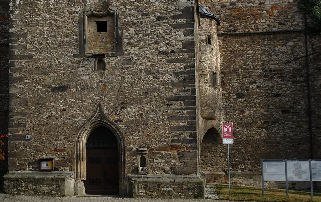 Portal der Klosterkirche Nienburg/Saale