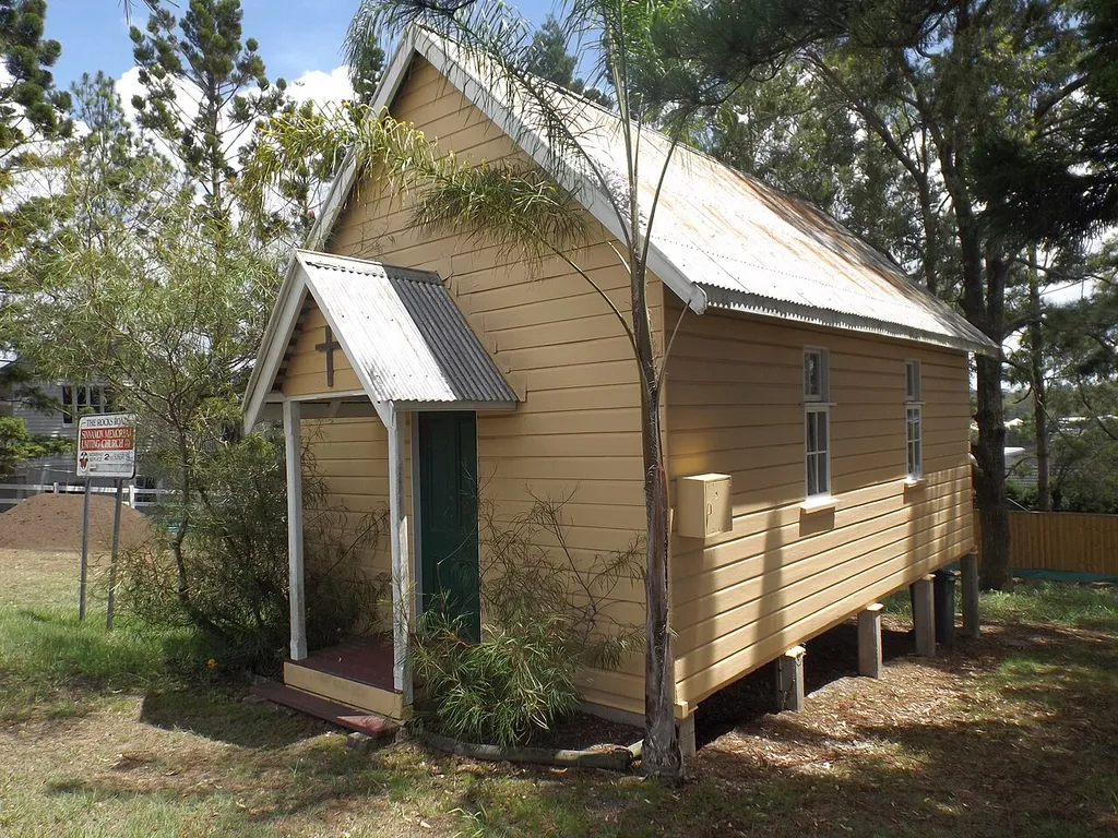 Sinnamon Memorial Uniting Church at Sinnamon Park, Brisbane, Queensland, Australia.