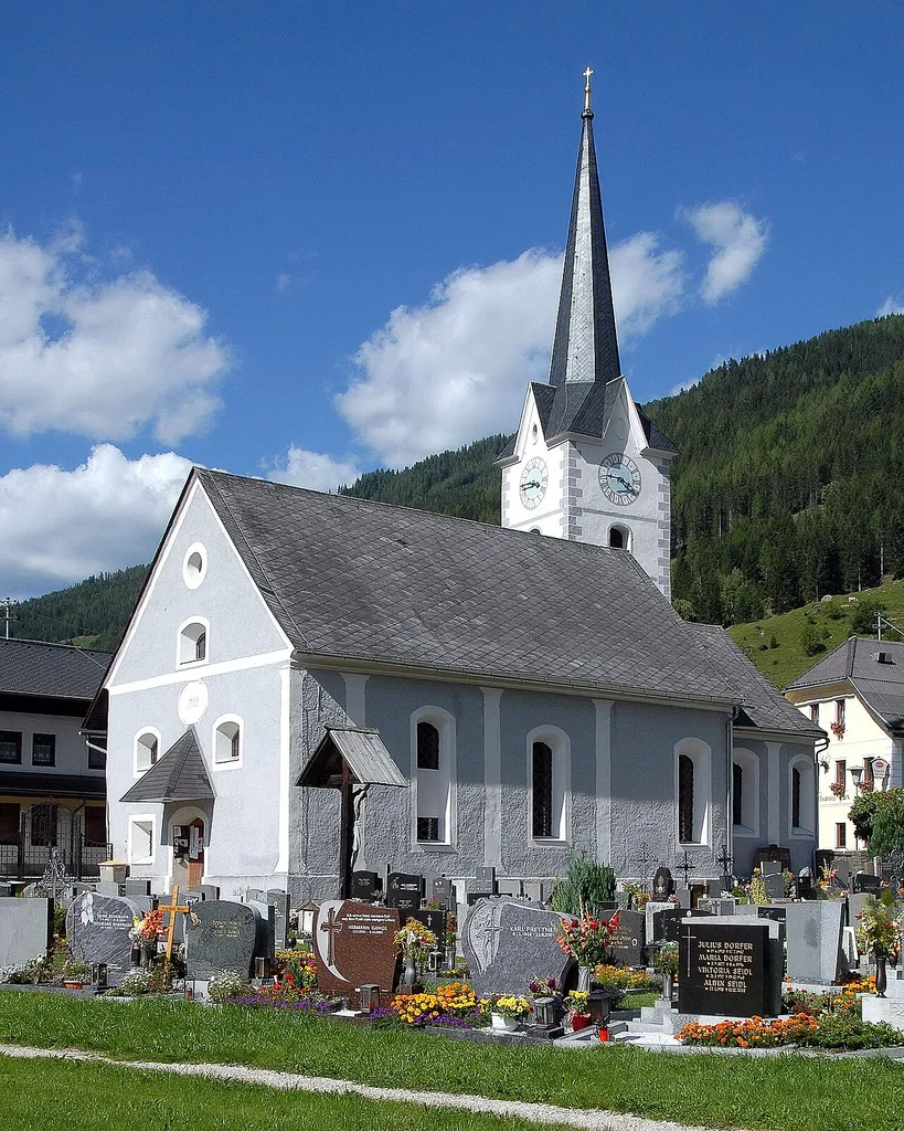 Parish church Saint Martin in Ebene Reichenau, municipality Reichenau, district Feldkirchen, Carinthia, Austria, EU