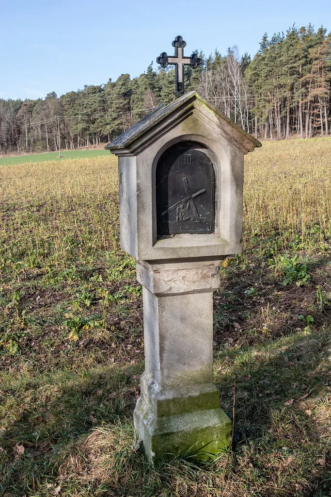 Allersberg, St. Wolfgang, Kreuzweg, Station 3, Baudenkmal, D-5-76-113-67