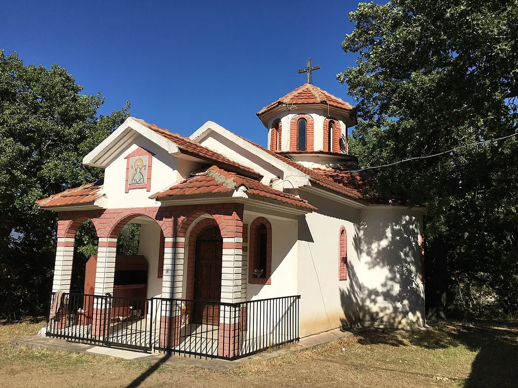 The new St. Elijah Church of the Voislavci Monastery