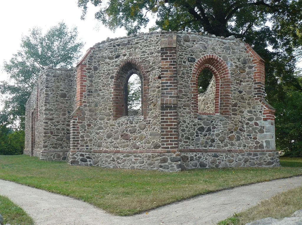 Ruine der Bergkirche in Bad Muskau