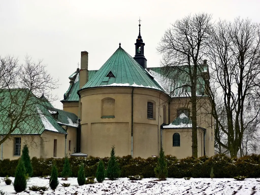 Łódź-Łagiewniki (Poland), St. Anthony of Padua Church - a view from the east side