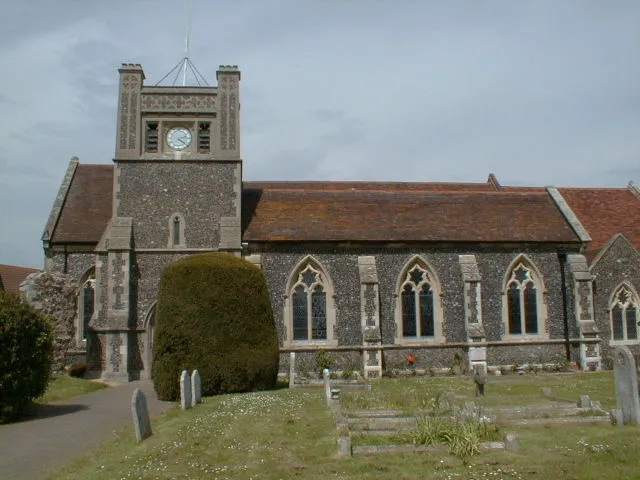 Walton Church. Main Anglican church of this suburb of Felixstowe.