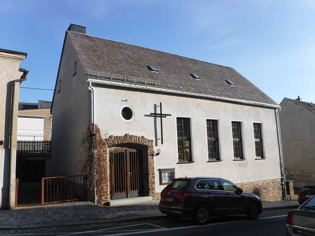 Denkmalgeschützte Methodistenkirche Lorbeerstraße 5, Marienberg