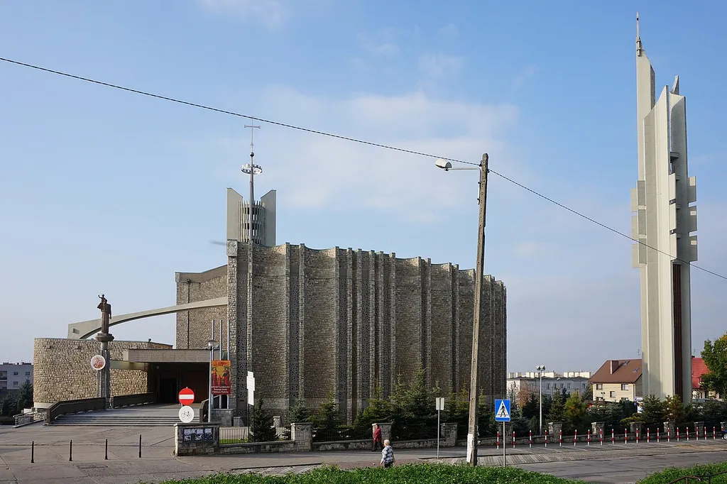Kielce - kościół Św. Józefa Robotnika.