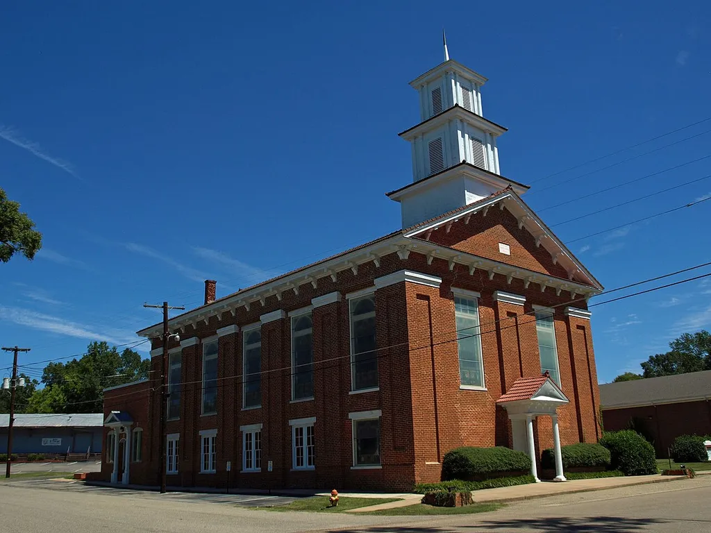 First Methodist Church in Wetumpka, Alabama