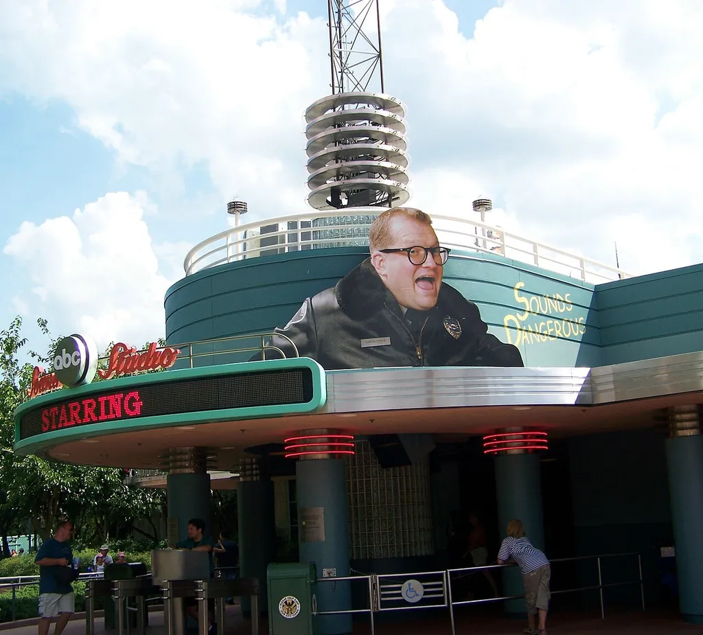 Façade of en:ABC Studios' ABC Sound Studio building at en:Disney-MGM Studios that was housing en:Drew Carey's Sounds Dangerous! attraction on en:July 26, en:2007.