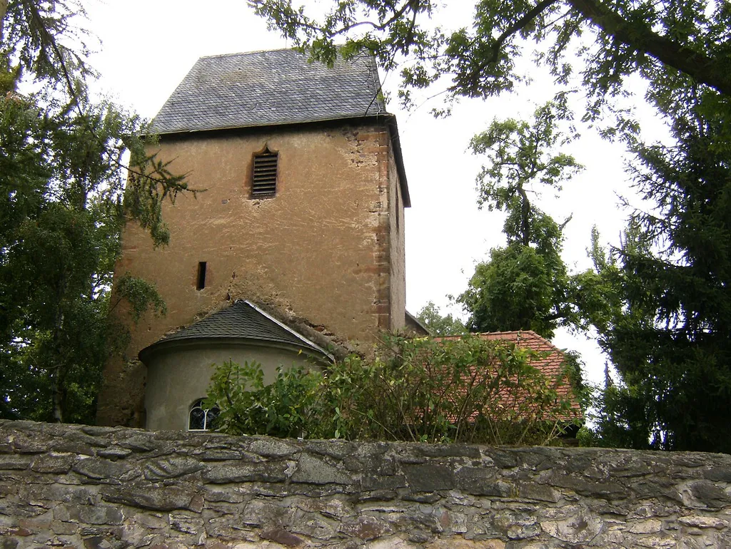 Taubenpreskeln, village church.