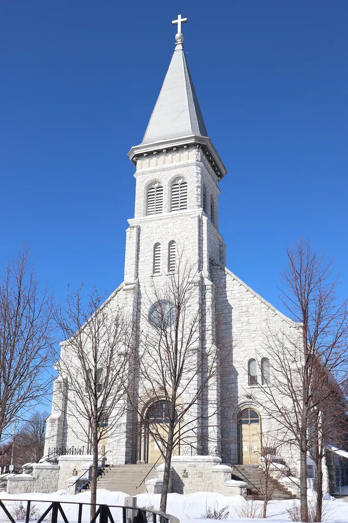 Exterior of church from South on Algonquin Ave.