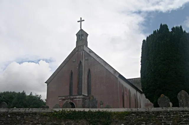 Holy Trinity parish church, Bere Alston, Devon, seen from the west