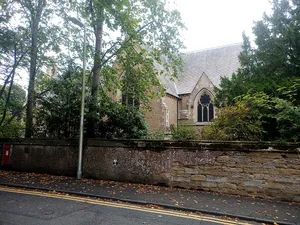 Holy Trinity Episcopal Church, High Cross Avenue, Melrose