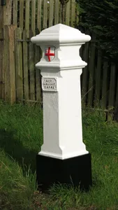 London Coal Duty Marker on County Boundary where road meets Potter Street Hill