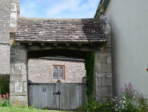 Lych-gate to the church of St John