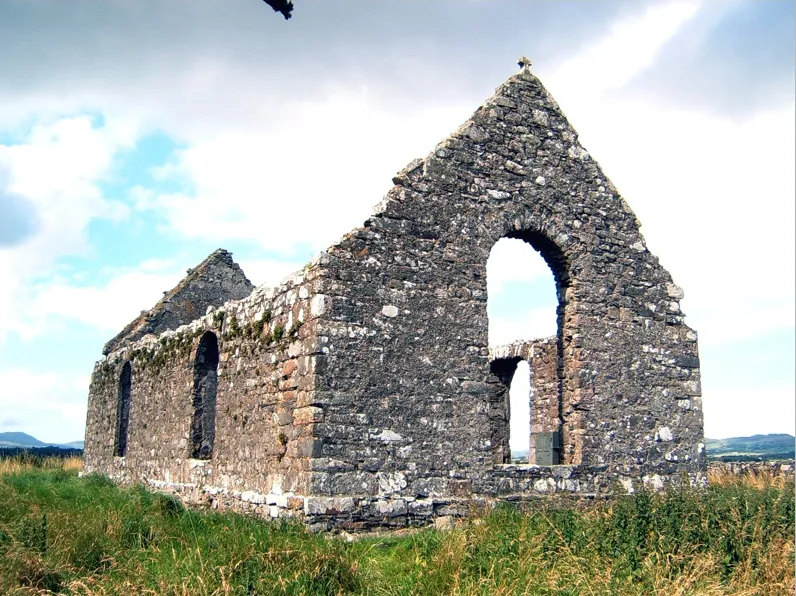 The Clonca Church near Culdaff