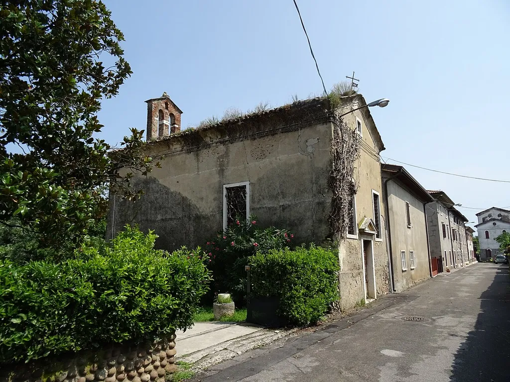 Sega (Cavaion Veronese, Veneto, Italy), old Saint Cajetan church