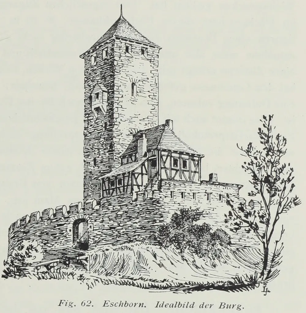 Eschborn Idealbild der Burg