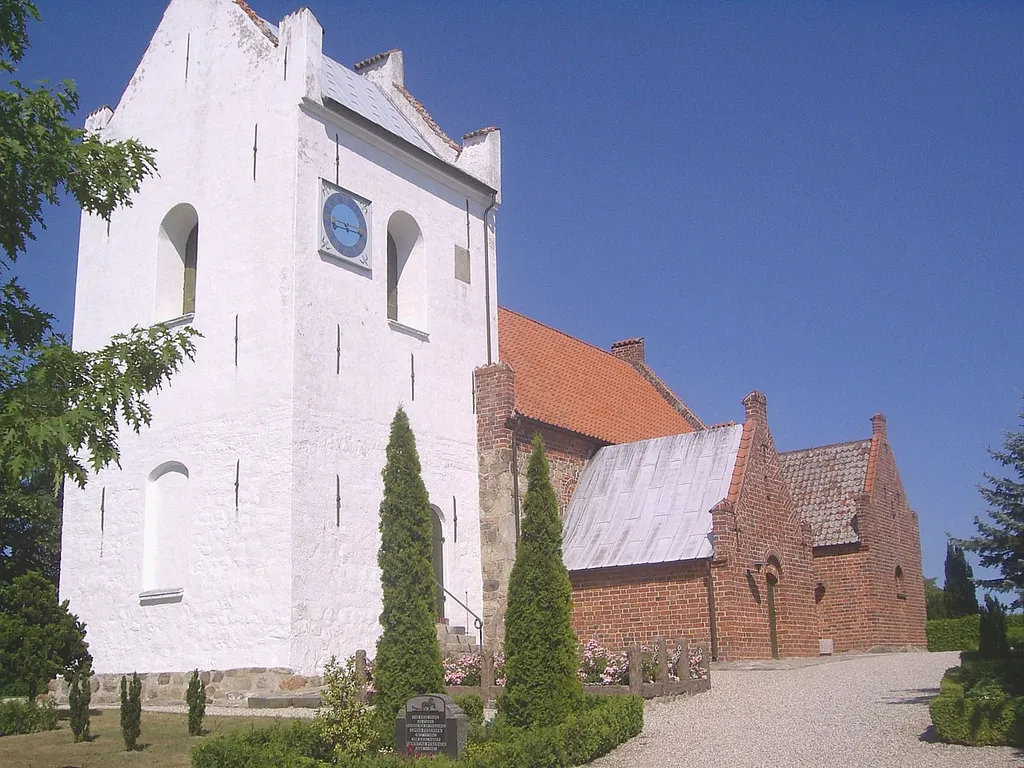 Church in Uggeløse, Community of Allerød, diocese of Helsingør, Denmark.