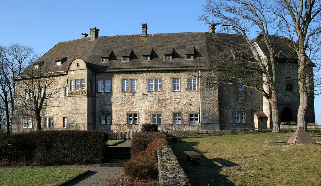 Burg Dringenberg in Dringenberg, Bad Driburg, NRW, Deutschland