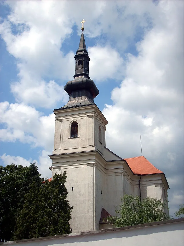 Polná - kostel svaté Barbory - věž