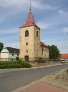 Church of Saint Martin (Mlékojedy)