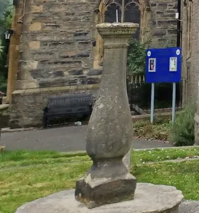 Sundial In The Churchyard of St.Collen's Parish Church,Church Street