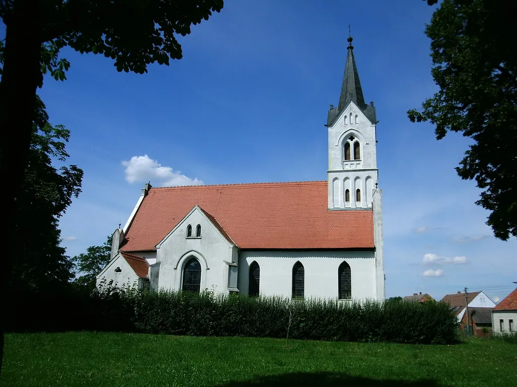 Dorfkirche in Trebnitz, Ortsteil von Müncheberg, Brandenburg, Germany