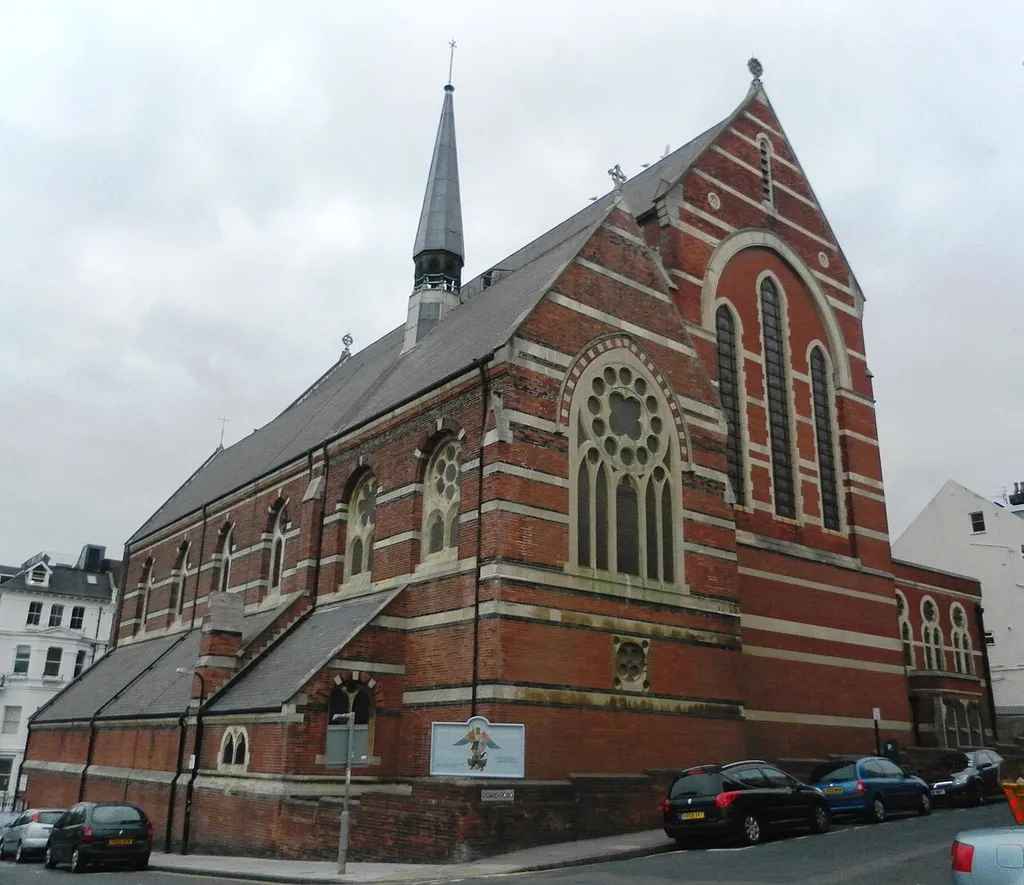 St Michael and All Angel's Church, Victoria Road, Montpelier, City of Brighton and Hove, England. Listed at Grade I by English Heritage (IoE Code 481428)