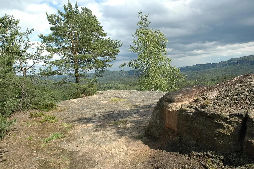 Burg Wildenstein (Sachsen) – Gipfelplateau