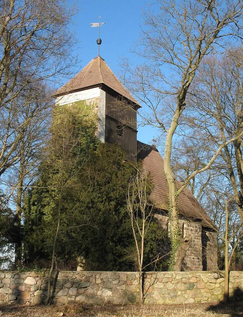 Church in Angermünde-Schmiedeberg in Brandenburg, Germany