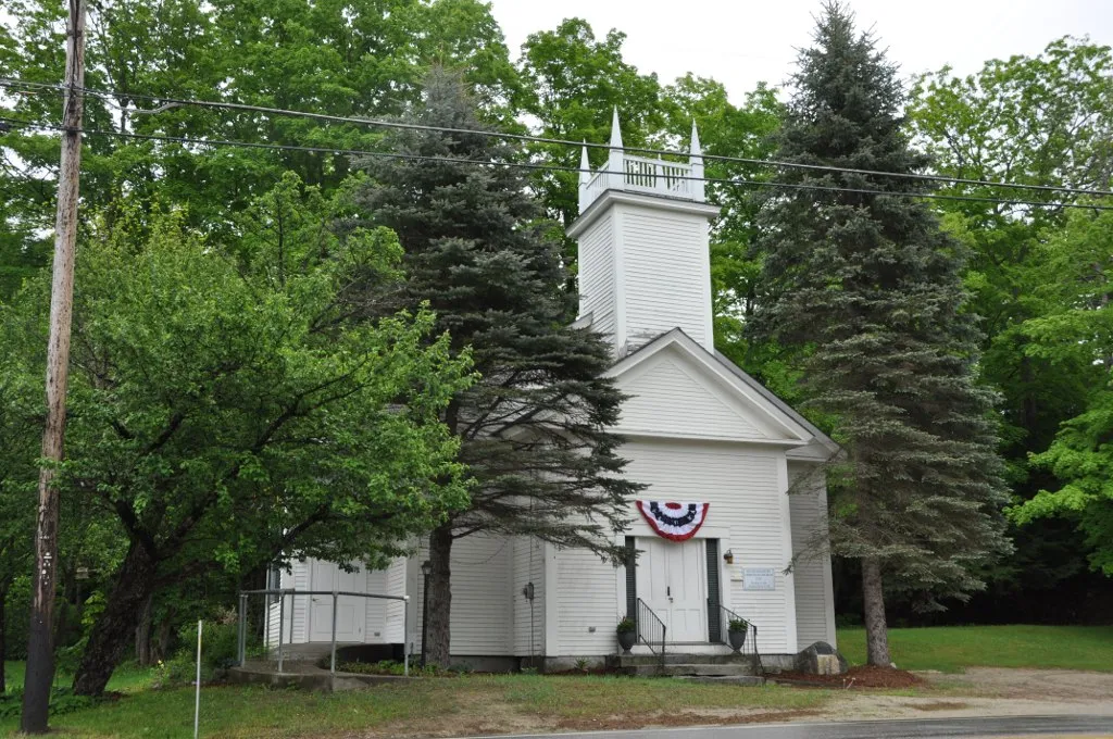 The South Danbury Christian Church in Danbury, New Hampshire.