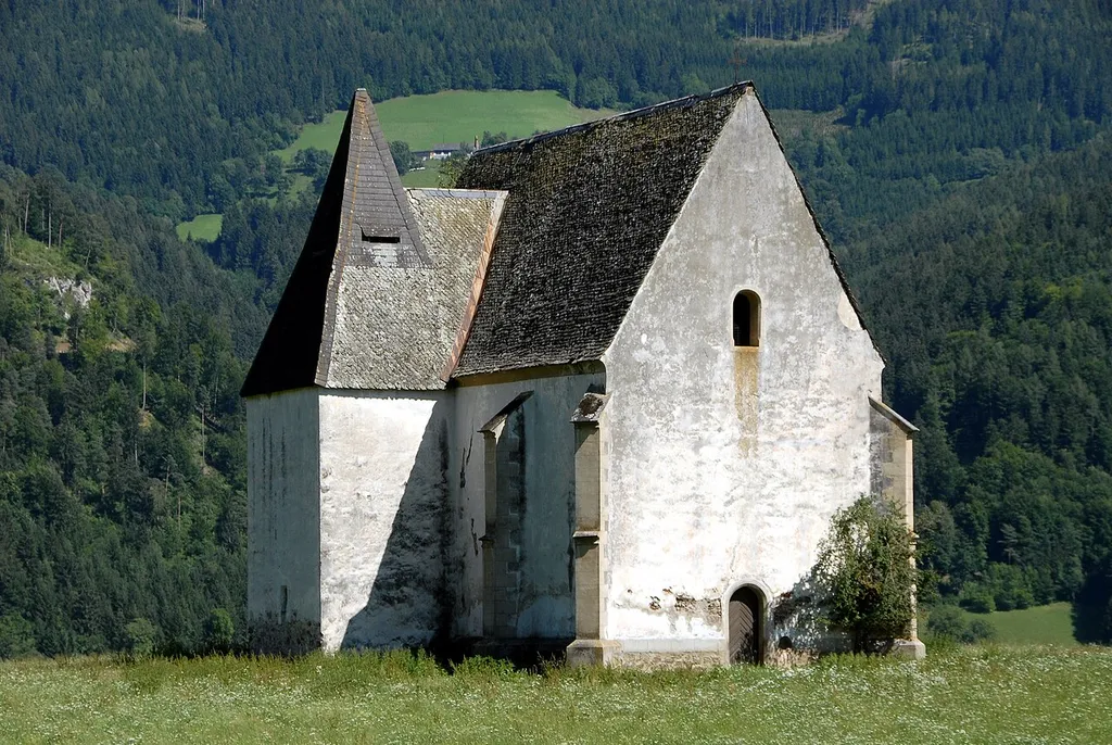 Subsidiary church Saint Mary Magdalene at Fresslitzen, municipality Brückl, district Sankt Veit an der Glan, Carinthia / Austria / EU