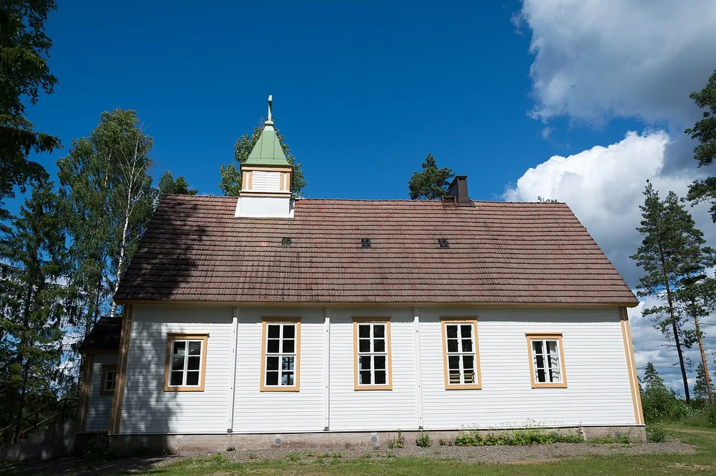 Tirva Village Church in Kouvola, Finland, was designed by Anton Lehto, and completed in 1932.
