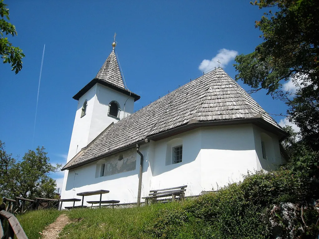 St. James's Church, Potoče: the view from south-east