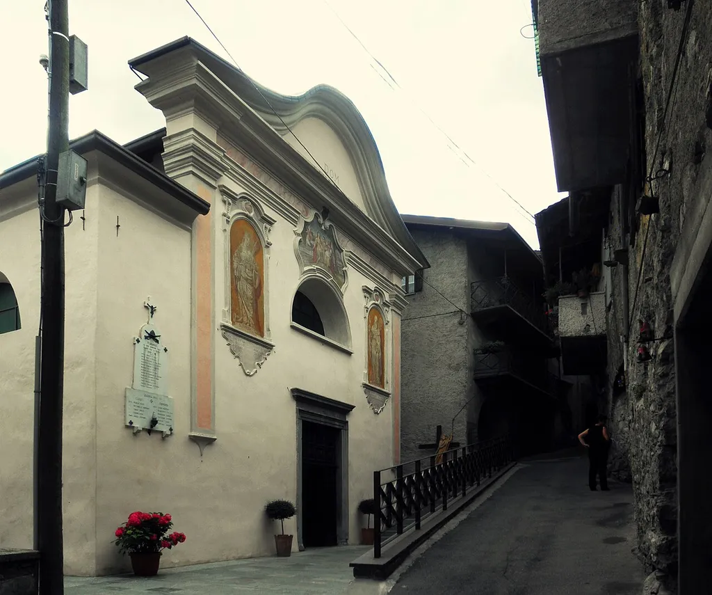 La chiesa dei SS. Vito, Modesto e Crescenzia Martiri a Pescarzo, frazione di Capo di Ponte