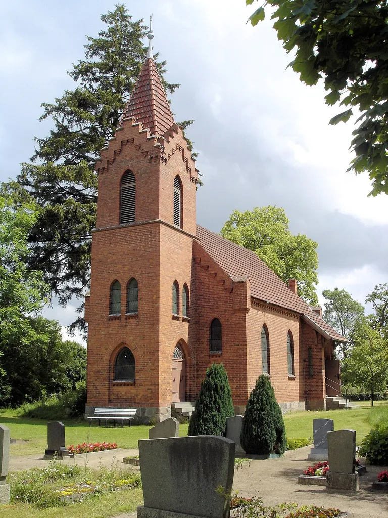 Church in Krümmel, Mecklenburg, Germany