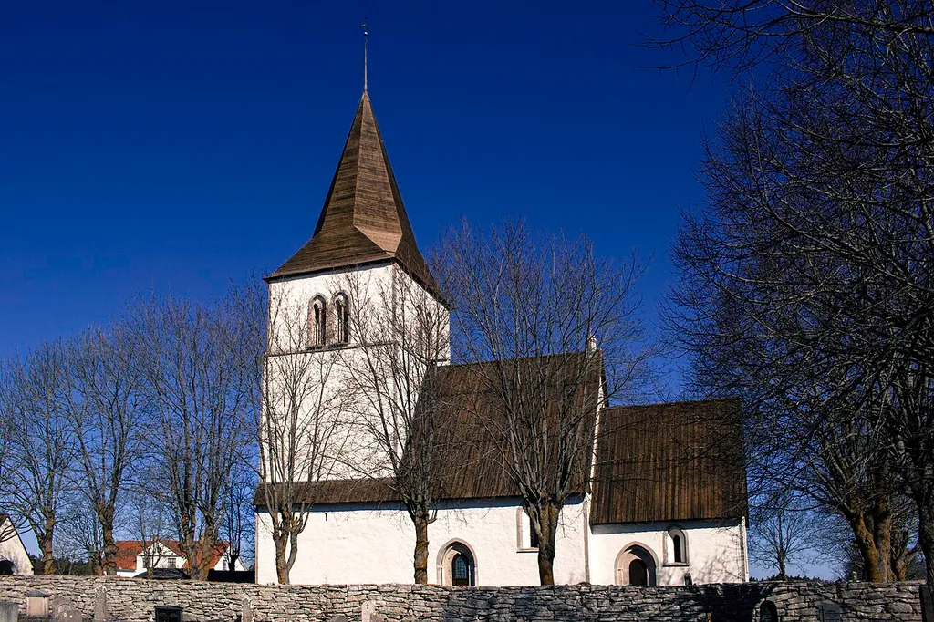Igrexa de Fleringe, na illa sueca de Gotland.